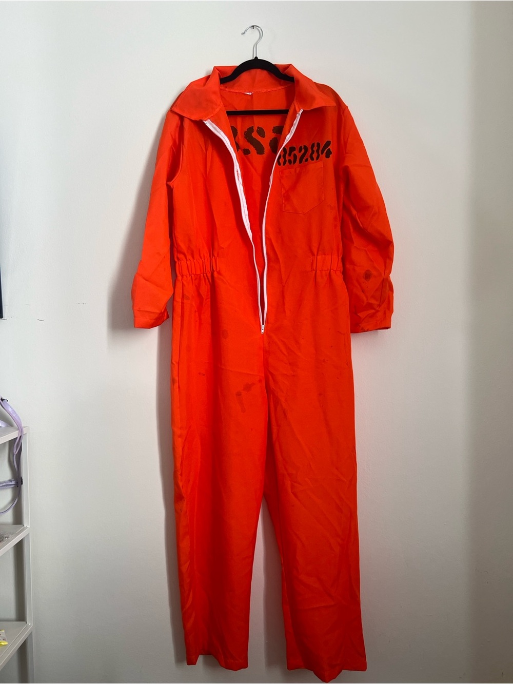 Orange Prisoner Halloween Costume